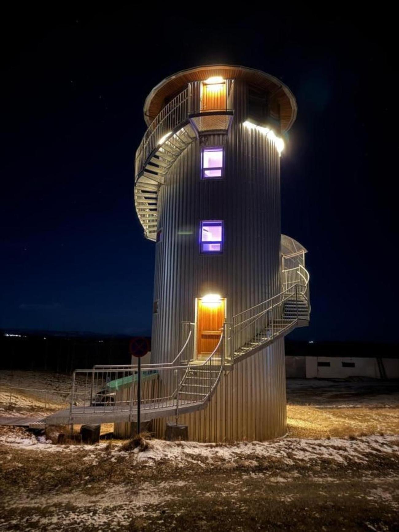 Klettar Tower Iceland Fludir Eksteriør bilde